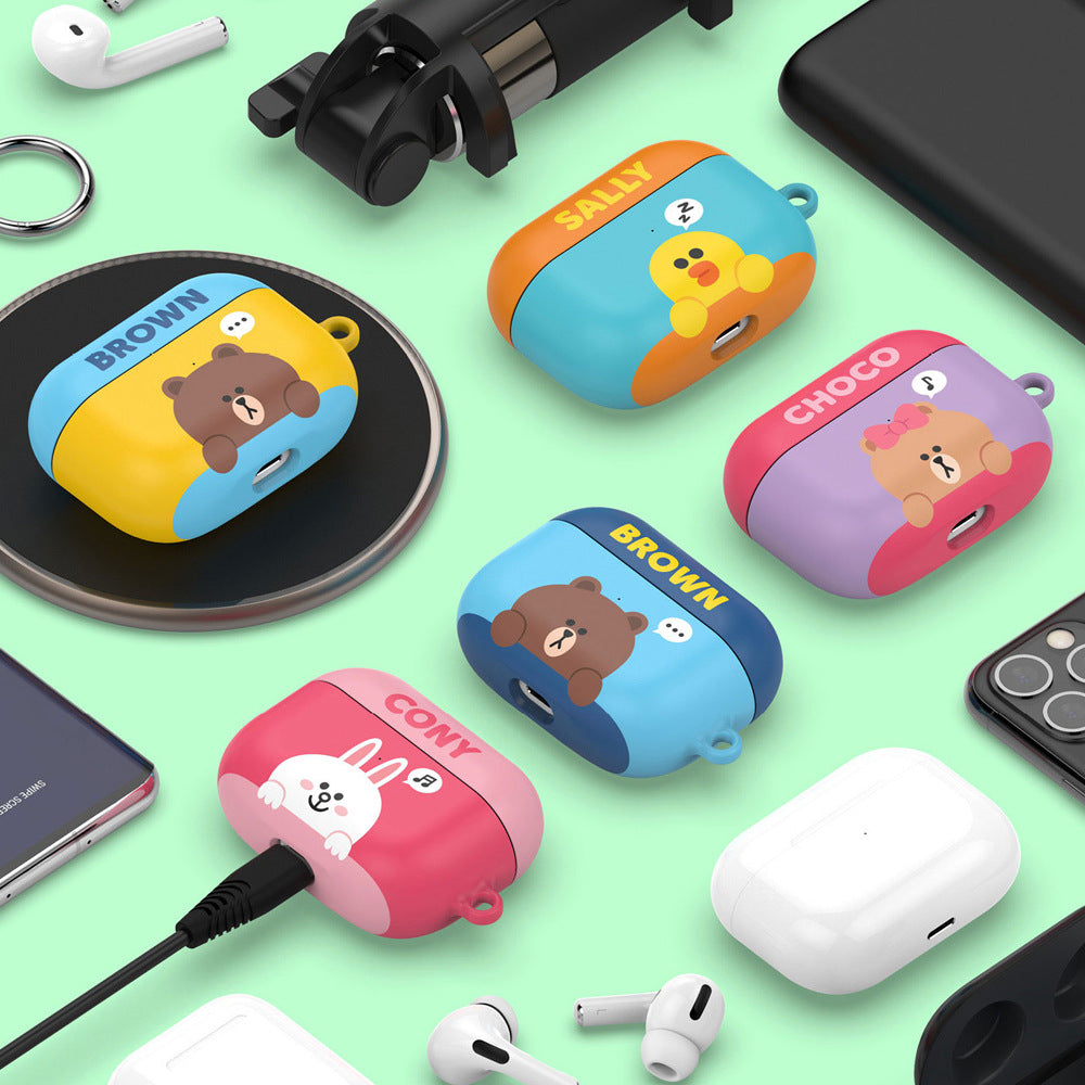 Line Friends Peep Apple AirPods Charging Case Cover – Armor King Case