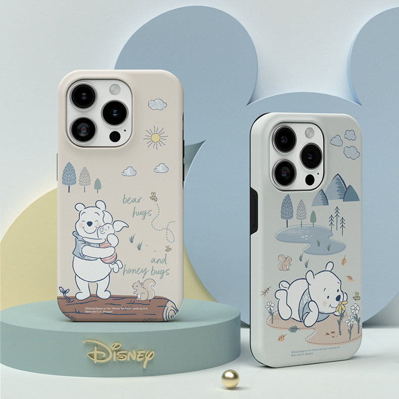 Disney Winnie the Pooh Dual Layer TPU+PC Shockproof Guard Up Combo Cas Armor King Case Disney Winnie the Pooh Dual Layer TPU+PC Shockproof Guard Up Combo Cas Armor King Case