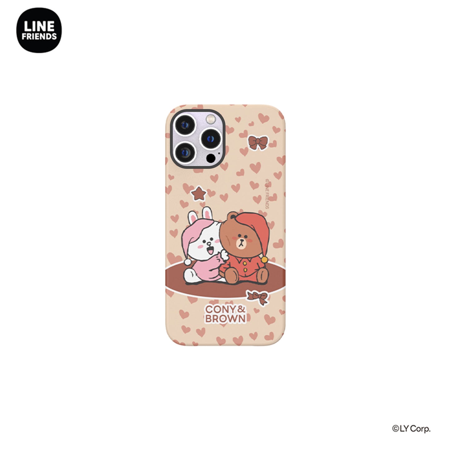 Line Friends Pajama Dual Layer TPU+PC Shockproof Guard Up Combo Case Cover
