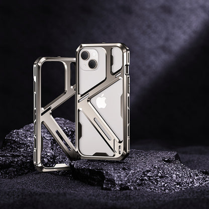 Armor King Titanium Alloy Shockproof Heat Dissipation Hollow Case Cover