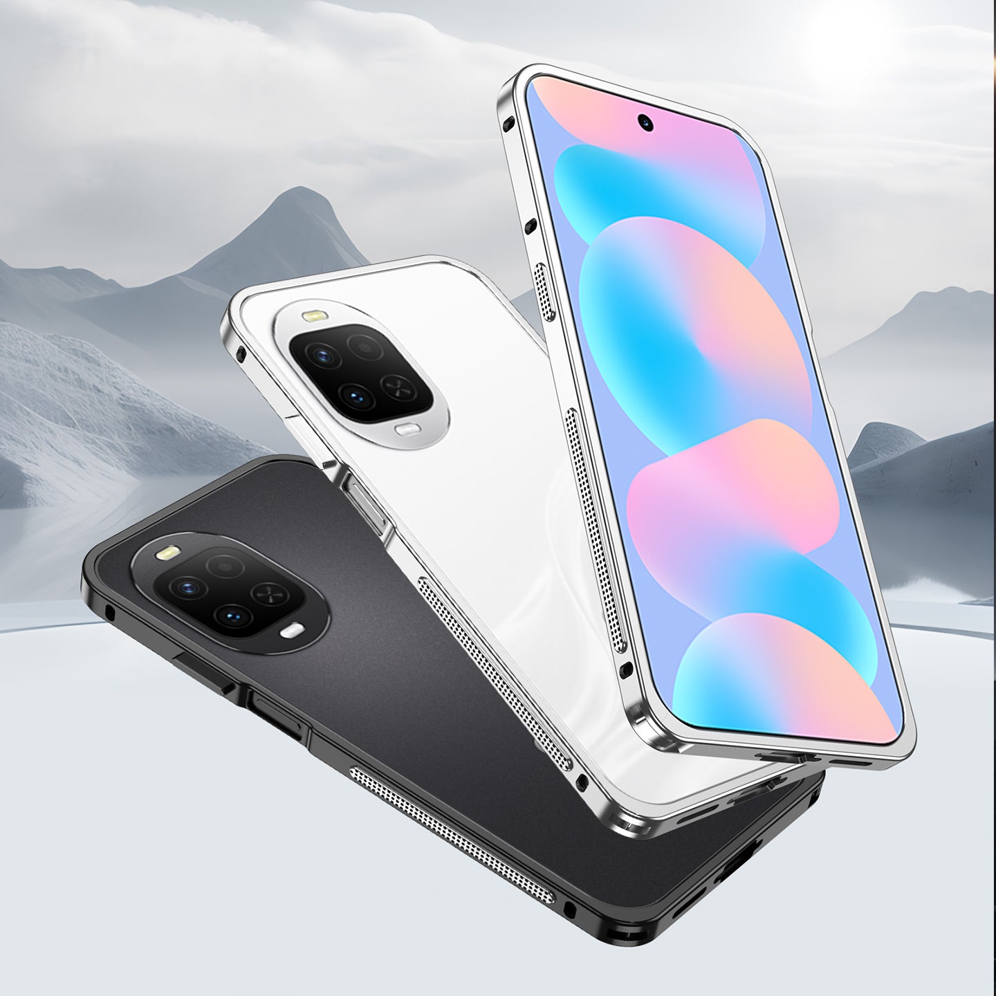 Armor King Supercar Heat Dissipation Metal Bumper Case Cover