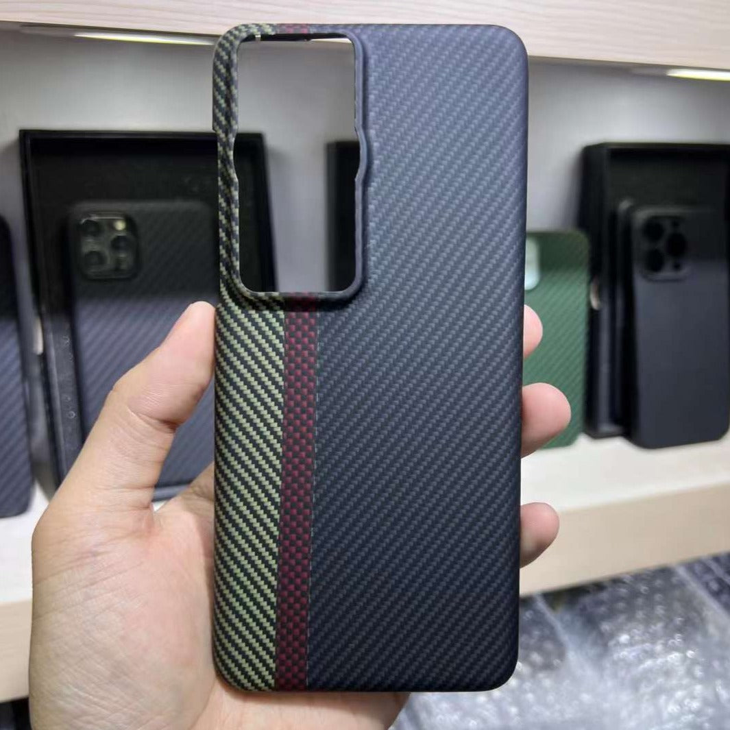 Oatsbasf Luxury Pure Carbon Fiber Case for Huawei P60 series