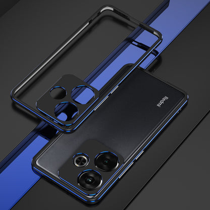 iy Aurora Sword Lens Protector Bicolor Aluminum Bumper Case for Xiaomi Redmi Turbo 3