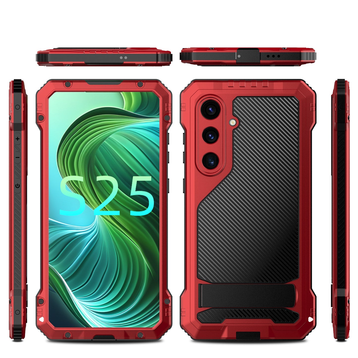 Armor King Transformer Kickstand Military Heavy Duty Metal Case