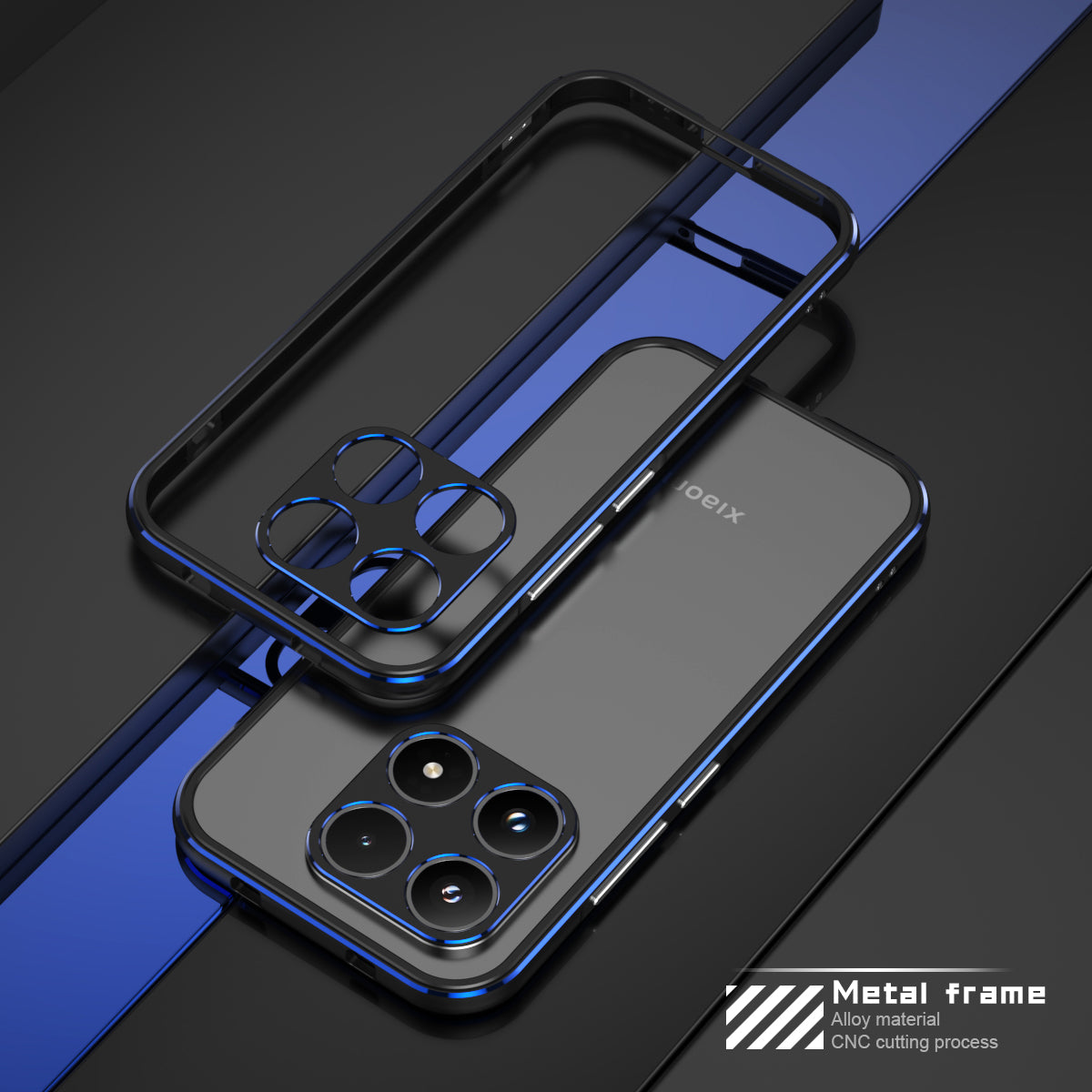 iy Aurora Sword Lens Protector Bicolor Aluminum Bumper Case for Xiaomi 17 & 15 & 14 series