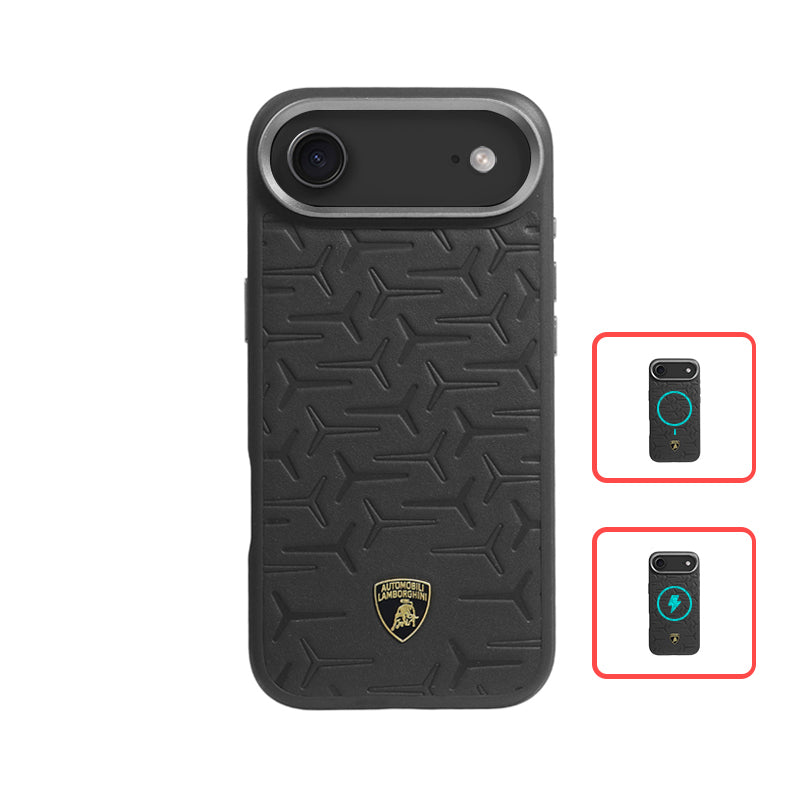 Lamborghini MagSafe Genuine Leather Phone Case - Temerario D1