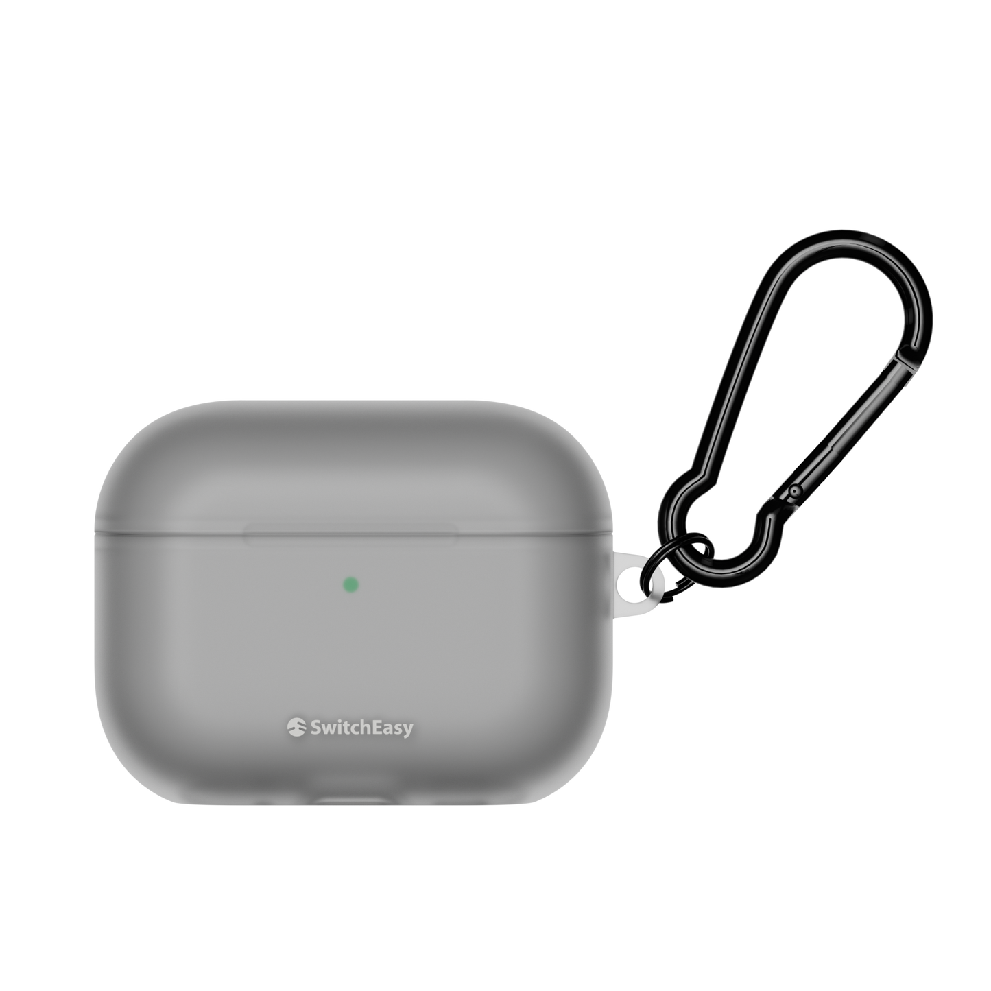 SwitchEasy Glaze Translucent Bayer TPU Apple AirPods Case with Carabiner