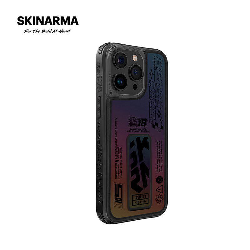 Skinarma Mag-Charge Leatherette Case with Foldable Grip Stand