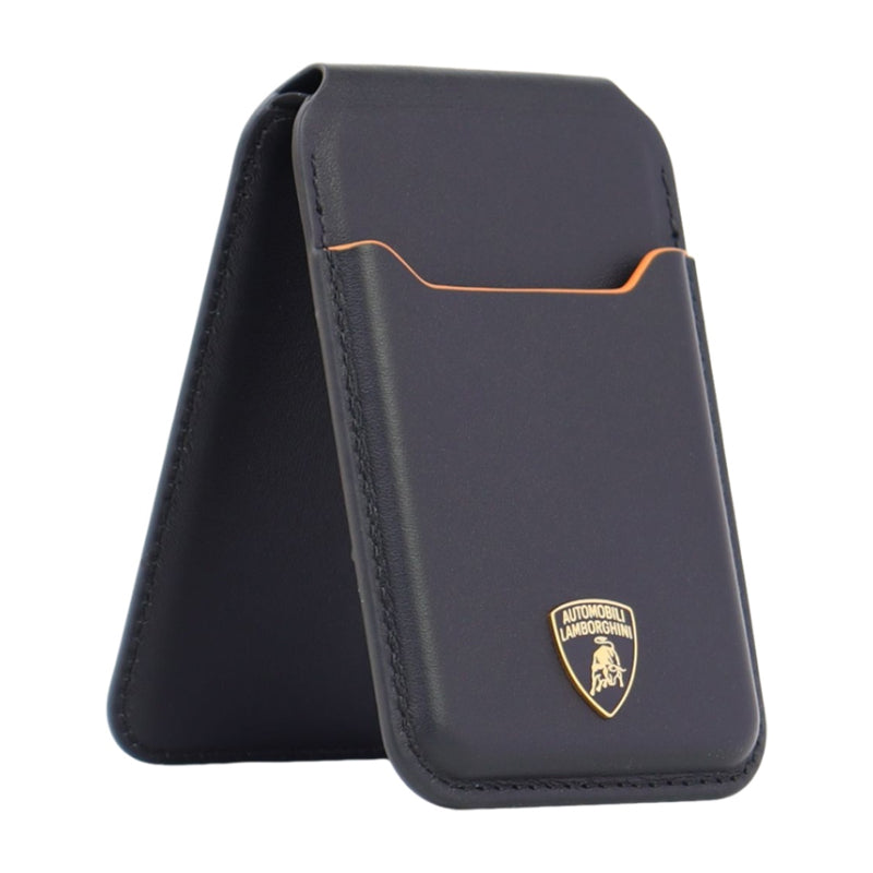 Lamborghini Leather Cardholder with Magnetic Module – TE D1