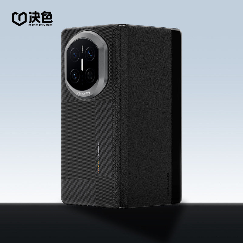 X-Doria Defense Ultra-Thin Luxury Clear View Window Genuine Leather Magnetic Flip Cover Case