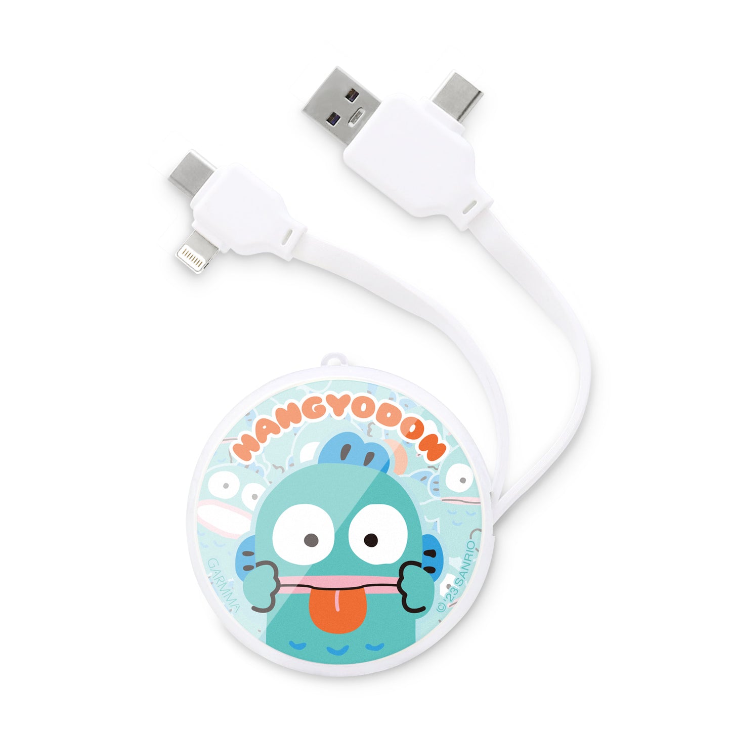GARMMA Sanrio Characters PD Fast Charge Lightning+Type-C Extracted Extension Cable