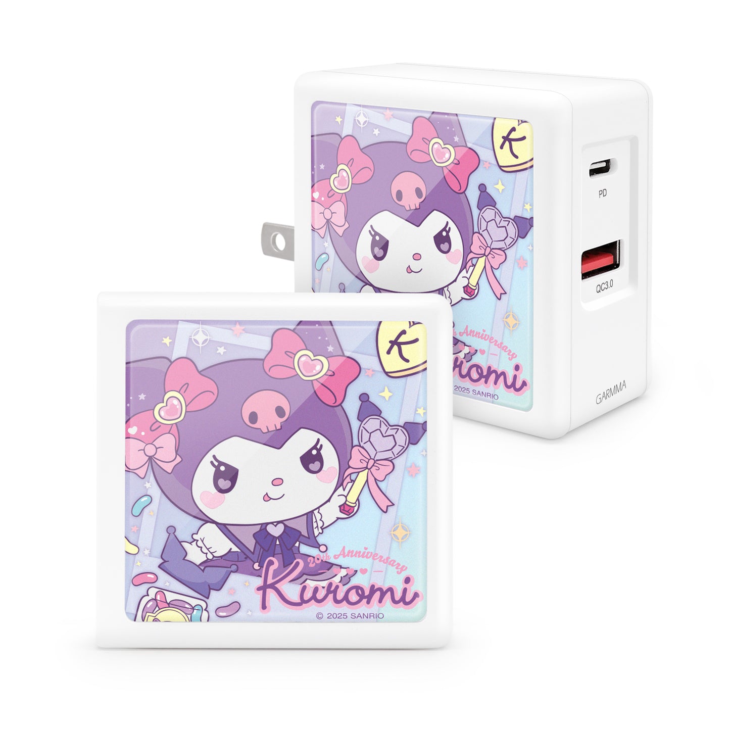 GARMMA Sanrio Characters Dual Ports GaN 65W PD Fast Charger