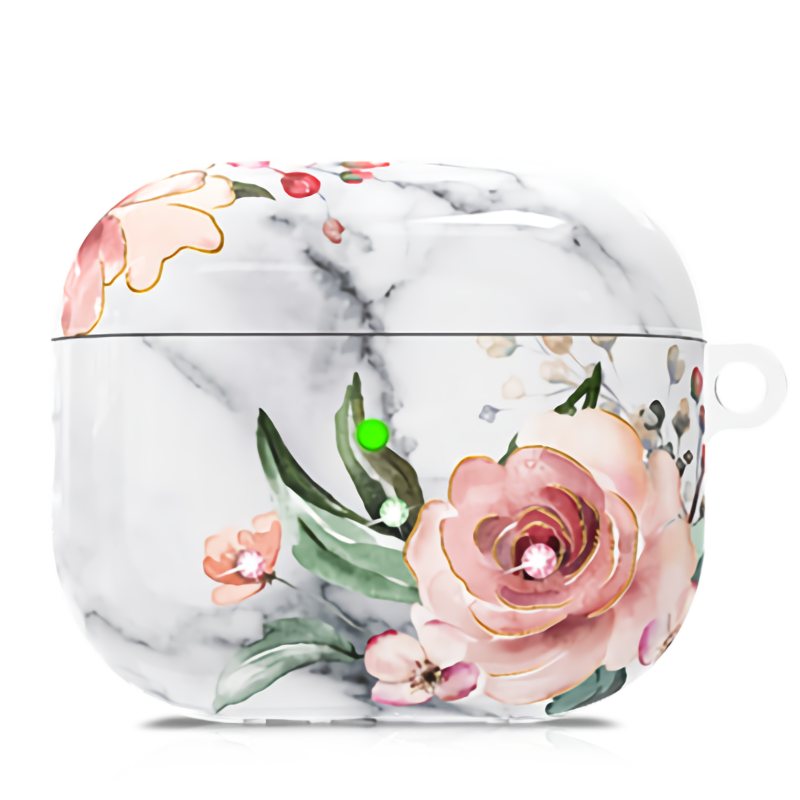 KINGXBAR Swarovski Crystals Ultra Thin Apple AirPods 3 Charging Case Cover