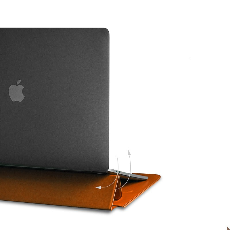 SwitchEasy EasyStand Classic Leather Stand Sleeve Carrying Case for Apple MacBook