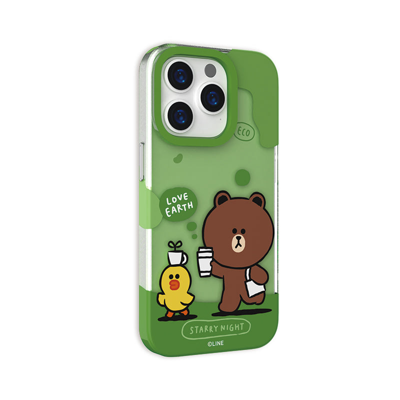 Line Friends IMD All-inclusive Shockproof Protective Case Cover
