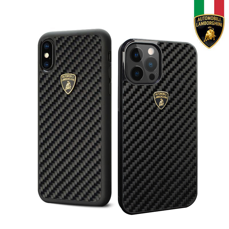 Lamborghini Carbon Fiber Phone Case - Elemento D3 Lamborghini Carbon Fiber Phone Case - Elemento D3
