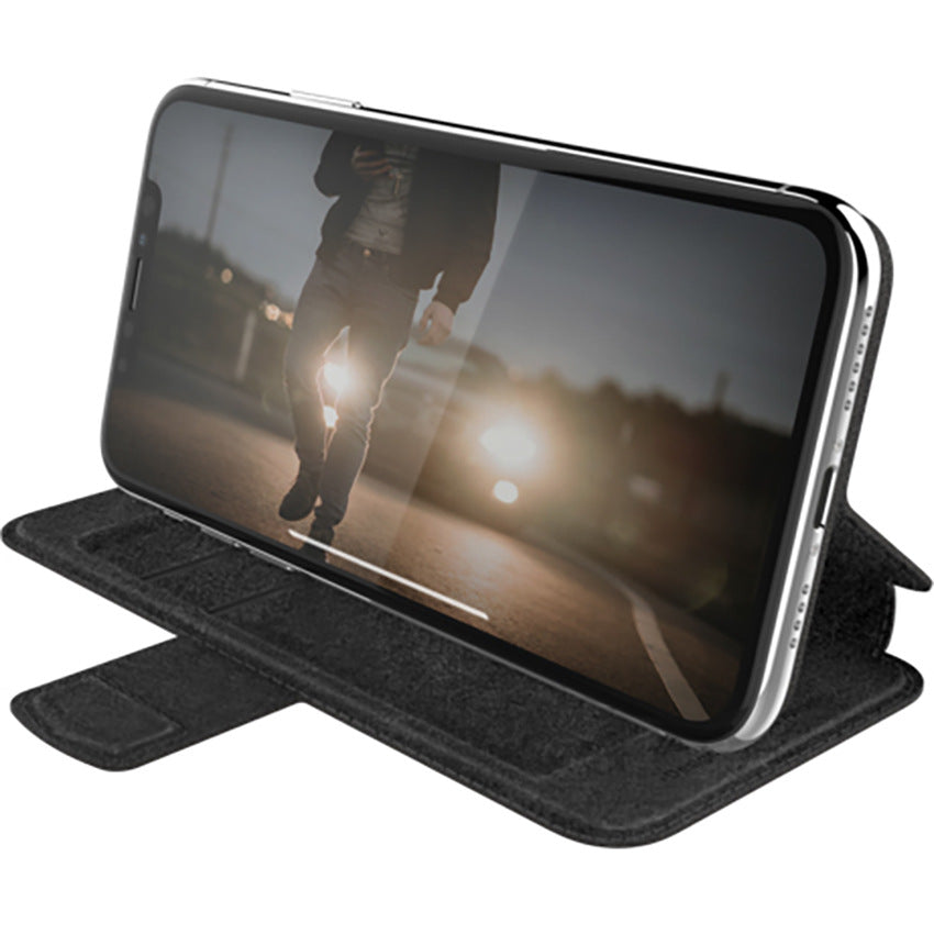 X-Doria Folio Air Slim Folio Folding Flip Leather Wallet Case Cover with Kickstand for iPhone 11 series