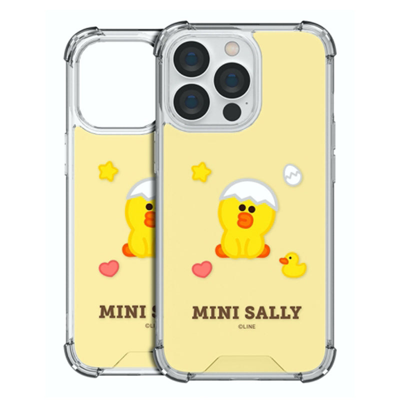 Line Friends Clear Air Cushion Reinforced Case Cover