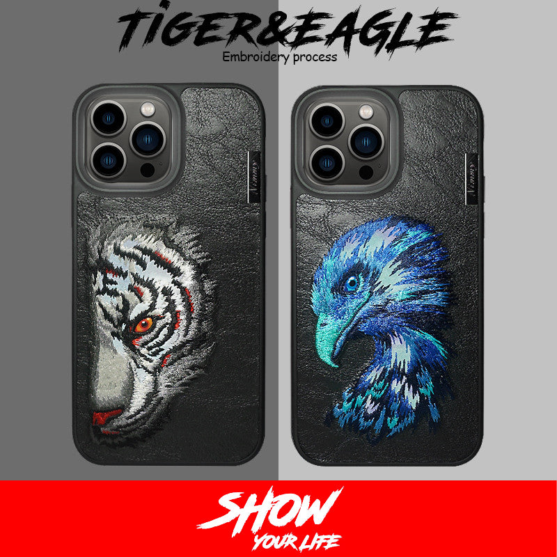 Nimmy Gorilla Case Iphone 12 Nimmy Black Gorilla Shockproof Embroidery PU Leather Phone Case Nimmy Gorilla Case Iphone 12 Nimmy Black Gorilla Shockproof Embroidery PU Leather Phone Case