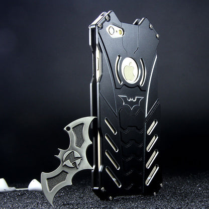 R-Just Batman Shockproof Aluminum Shell Metal Case with Custom Stent - Armor King Case