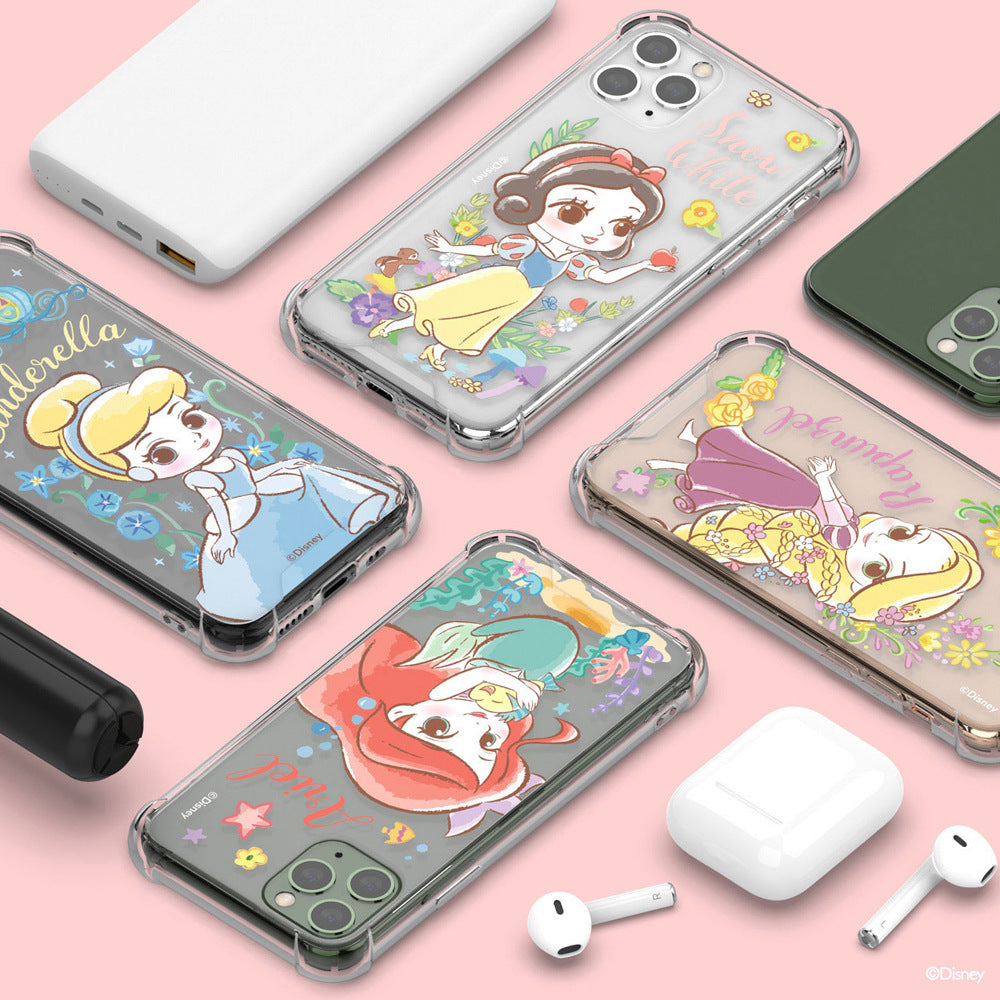 Disney Princess Clear Mini Air Cushion Reinforced Case Cover – Armor King Case Disney Princess Clear Mini Air Cushion Reinforced Case Cover – Armor King Case