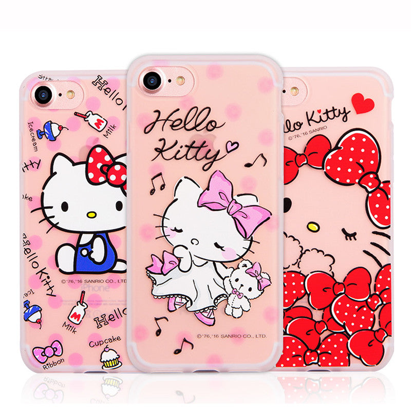 X-Doria Hello Kitty Transparent TPU Soft Cover Case for Apple
