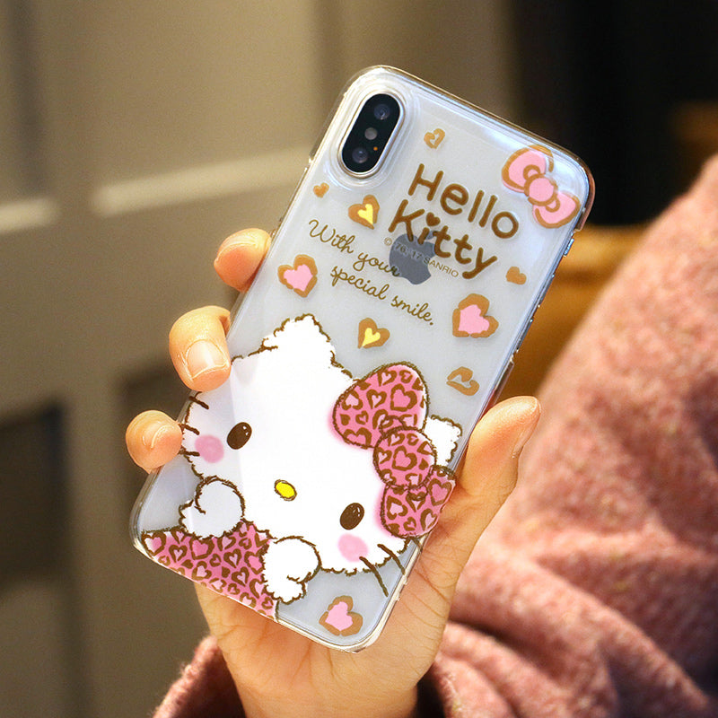 GARMMA Hello Kitty Pink PC Hard Back Cover Case for Apple iPhone XS/8 Plus/7 Plus