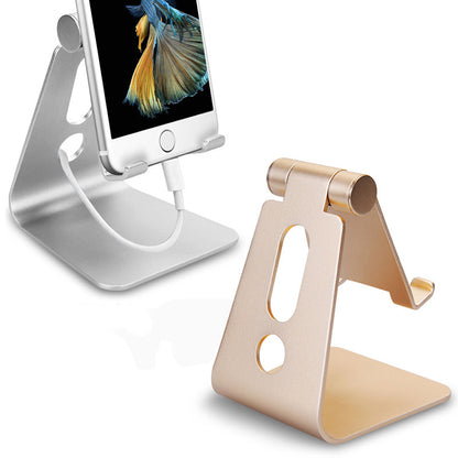 Armor King Solid Aluminum Alloy Metal Desktop Mobile Phone Support Tablet Stand Mount Holder Cradle