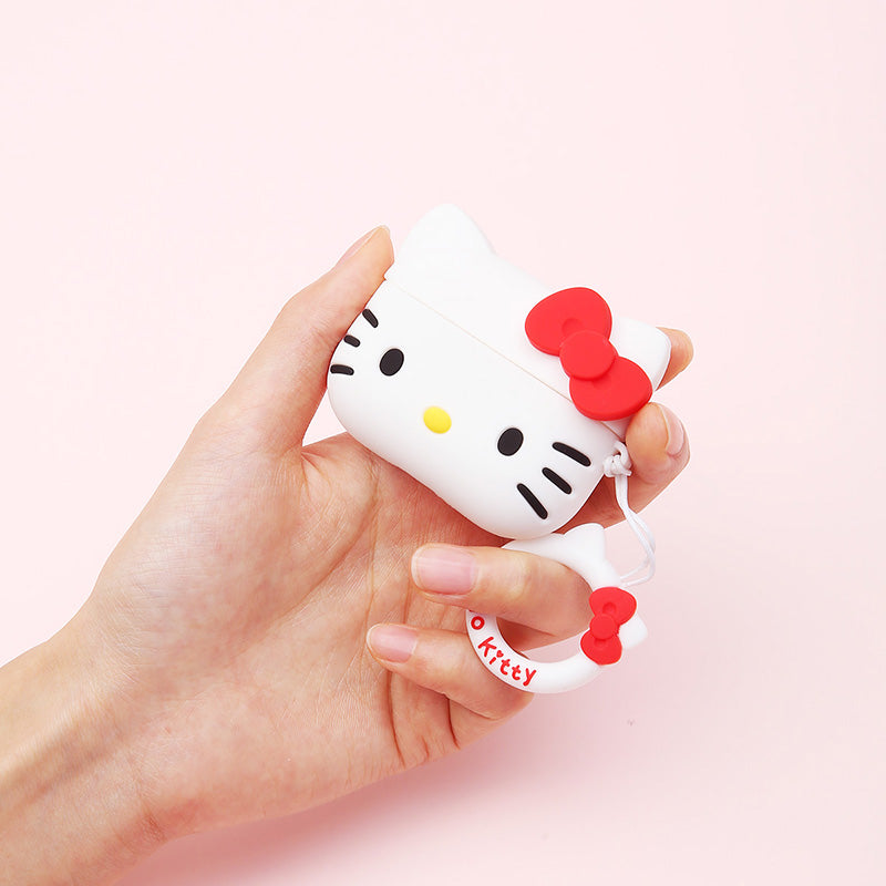 UKA My Melody Apple AirPods Pro 2/1 Silicone Case Cover with Ring Strap