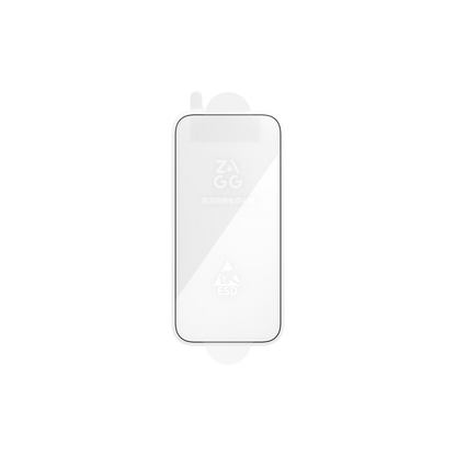 ZAGG Seamless Edge-to-Edge Anti-Static Tempered Glass Screen Protector