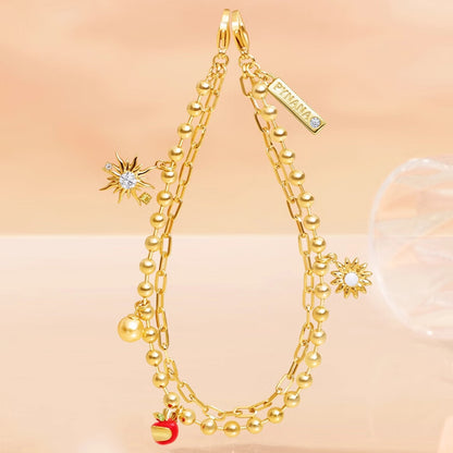 PYNANA Jewelry Aesthetics & Handcraft Hand Chain Phone Charm Beads Strap Pearl Lanyard