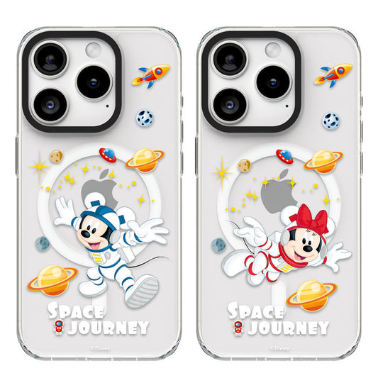 Disney Mickey and Friends MagSafe Shockproof Transparent Case Cover