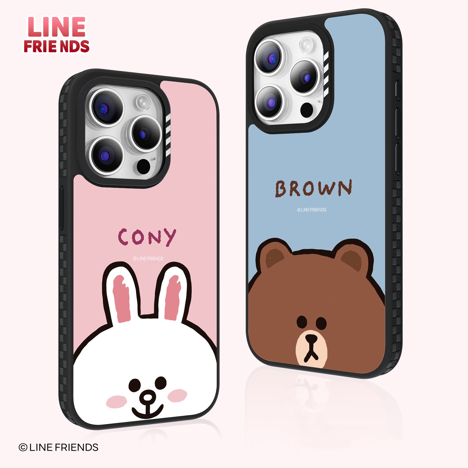 Line Friends Big Face MagSafe Elastic Soft Edge Anti-fall Airbag Shock ...