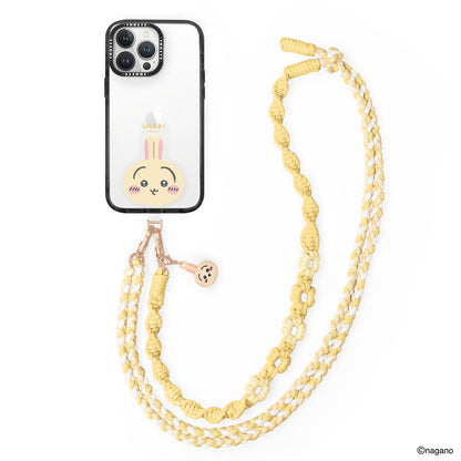 GARMMA Chiikawa Doll Charm Buckle Strap Braided Crossbody Phone Lanyard