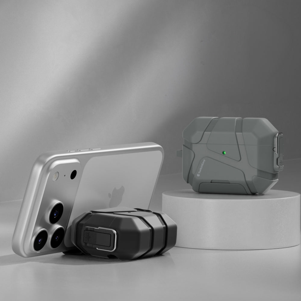 SwitchEasy Armor Phone Stand Protective Case for Apple AirPods Pro 3
