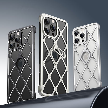Armor King Star Check Heat Dissipation Invisible Bracket Aluminum Alloy Metal Case Cover