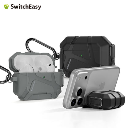 SwitchEasy Armor Phone Stand Protective Case for Apple AirPods Pro 3