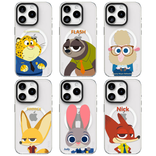 Disney Zootopia MagSafe Shockproof Transparent Case Cover