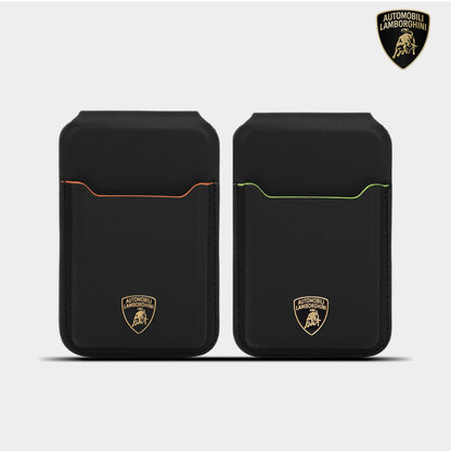 Lamborghini Leather Cardholder with Magnetic Module – TE D1