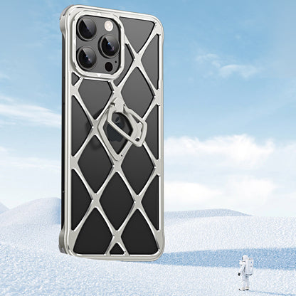 Armor King Star Check Heat Dissipation Invisible Bracket Aluminum Alloy Metal Case Cover