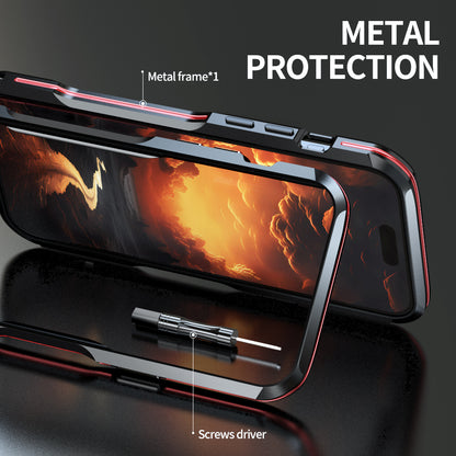Luphie Bicolor Incisive Sword Slim Light Aluminum Bumper Metal Shell Case