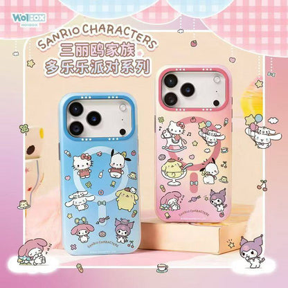 Sanrio Characters Duolele Party MagSafe All-inclusive Shockproof IMD Protective Case Cover