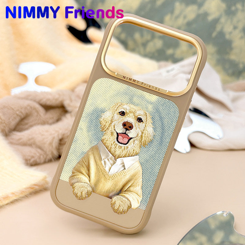 Nimmy Gentle Pets MagSafe Embroidery Case Cover