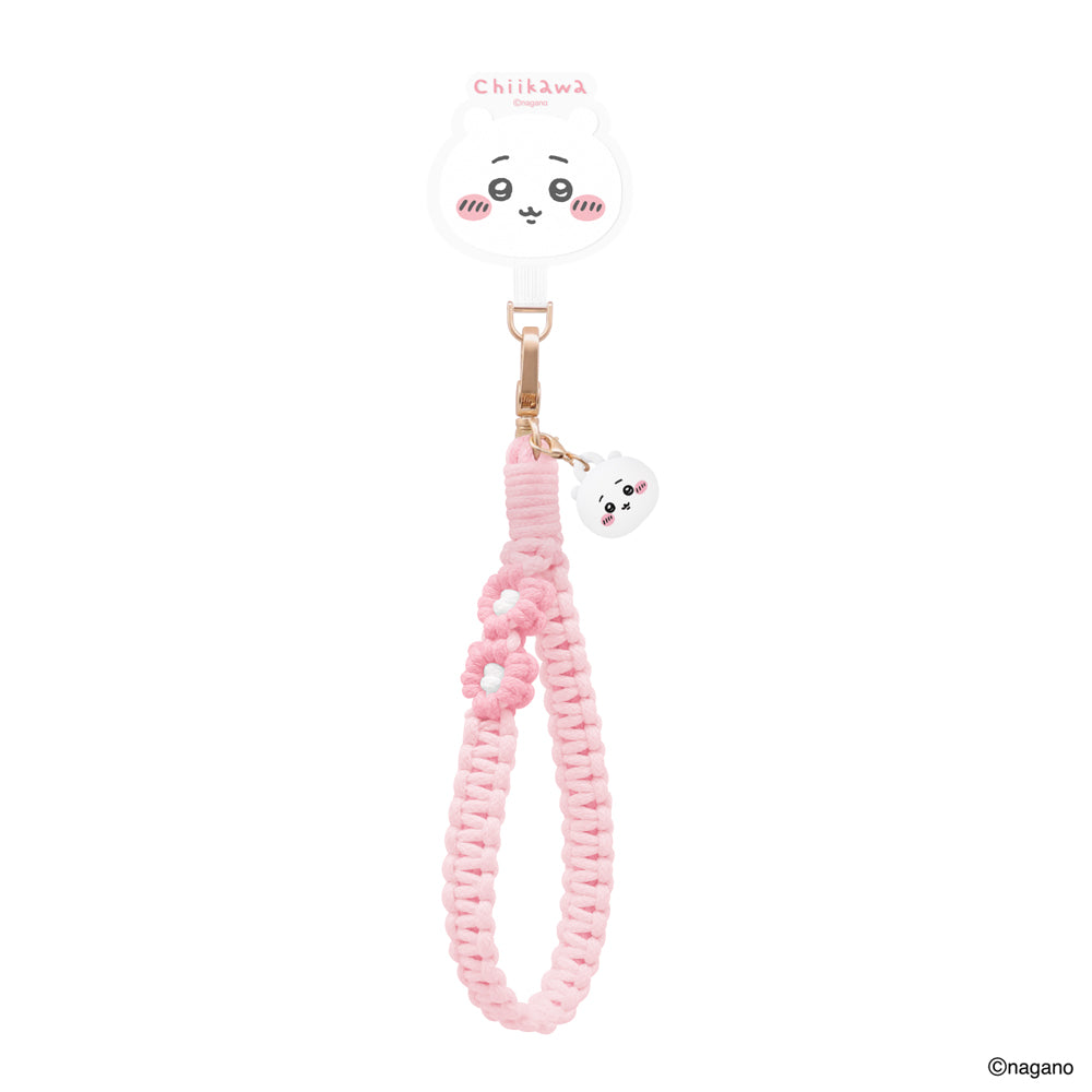 GARMMA Chiikawa Doll Charm Buckle Strap Braided Handstrap Phone Lanyard