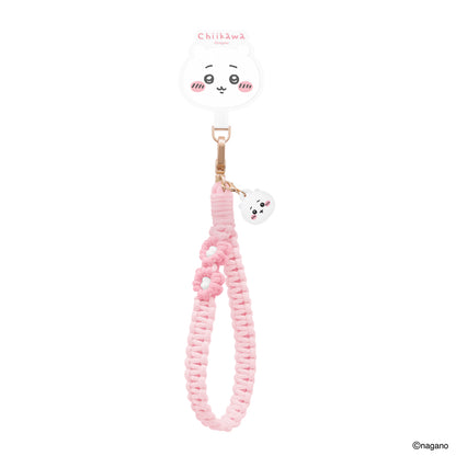 GARMMA Chiikawa Doll Charm Buckle Strap Braided Handstrap Phone Lanyard