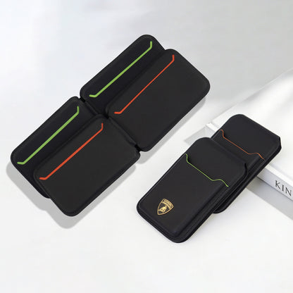 Lamborghini Leather Cardholder with Magnetic Module – TE D1