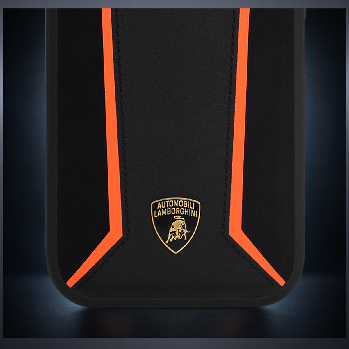 Lamborghini MagSafe Genuine Leather with Alcantara Phone Case - Revuelto D6