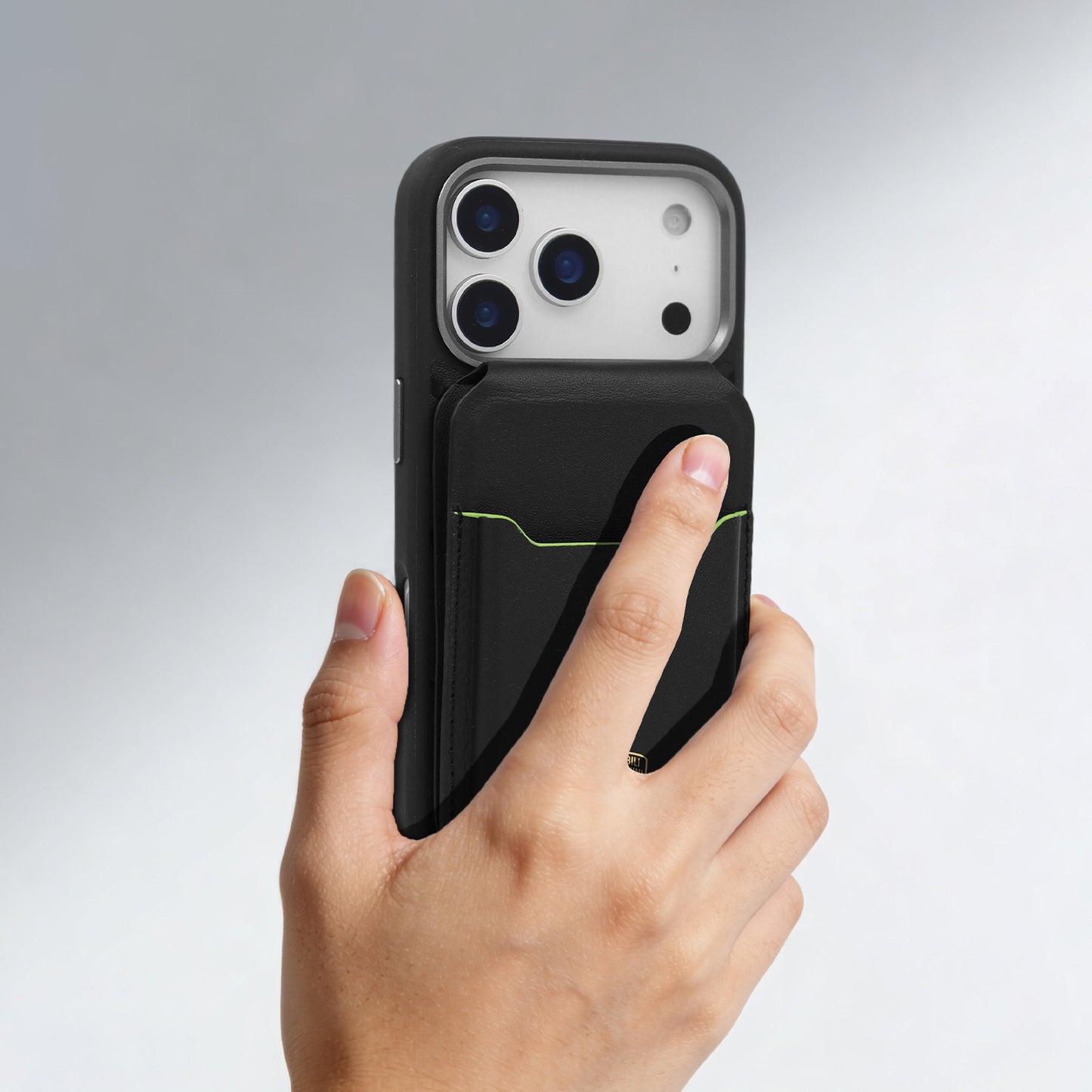 Lamborghini Leather Cardholder with Magnetic Module – TE D1