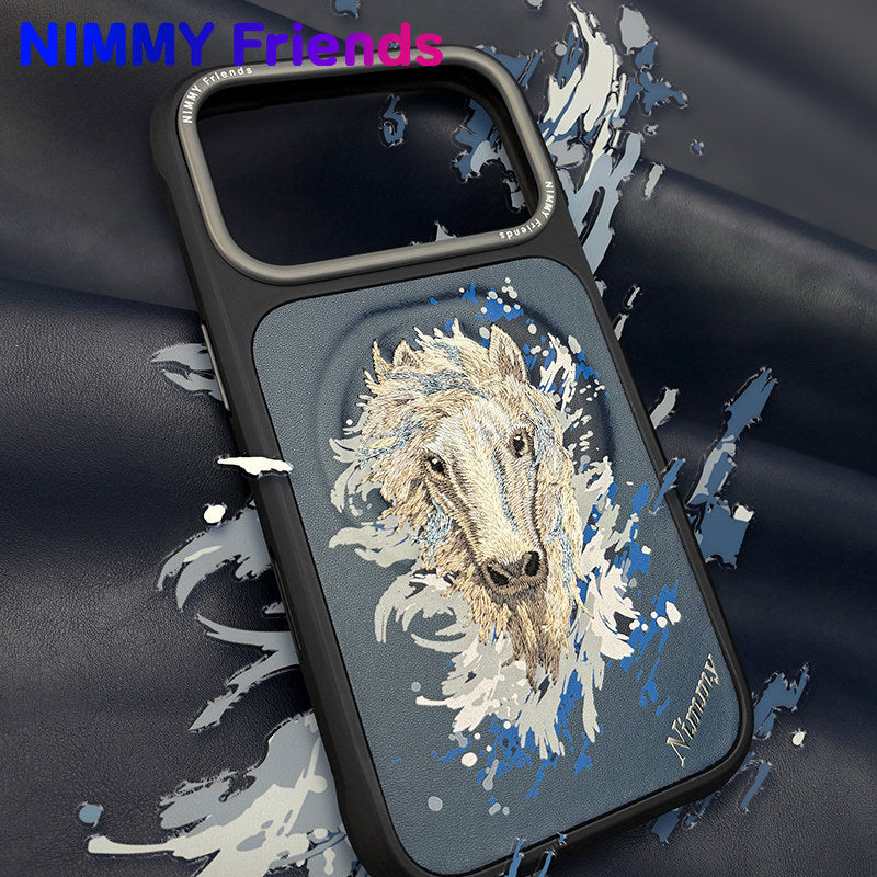 Nimmy Magnetic Dazzling 2.0 MagSafe Embroidery Case Cover