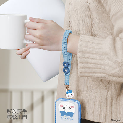 GARMMA Chiikawa Doll Charm Buckle Strap Braided Handstrap Phone Lanyard